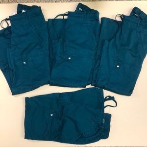 Cherokee luxe scrub pants set of 4